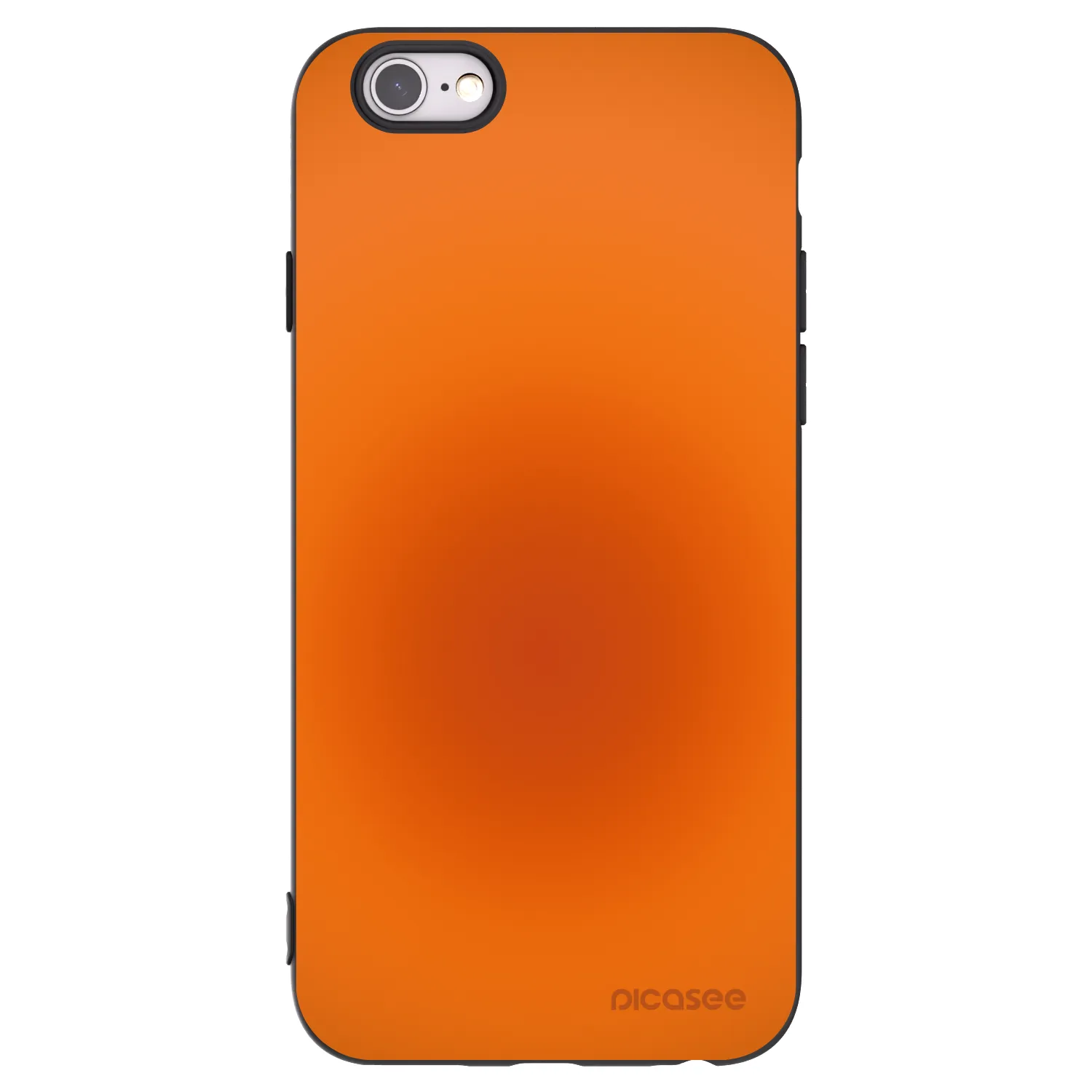 Picasee fekete szilikon tok az alábbi mobiltelefonokra Apple iPhone 6/6S - Heat Core