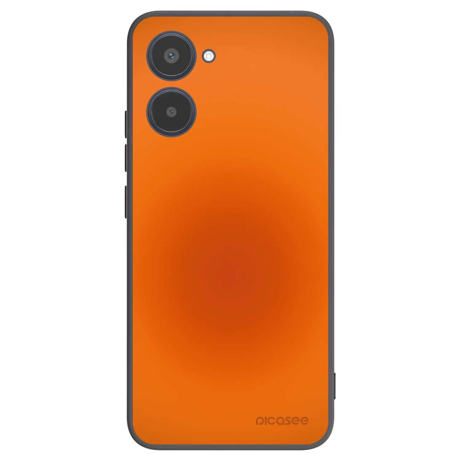 Picasee fekete szilikon tok az alábbi mobiltelefonokra Realme 10 4G - Heat Core