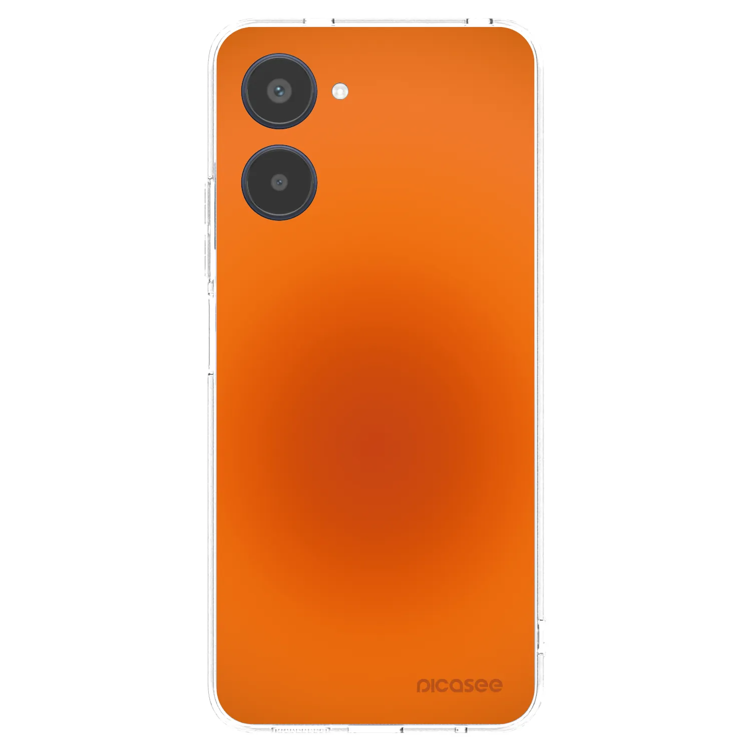 Picasee átlátszó szilikon tok az alábbi mobiltelefonokra Realme 10 4G - Heat Core