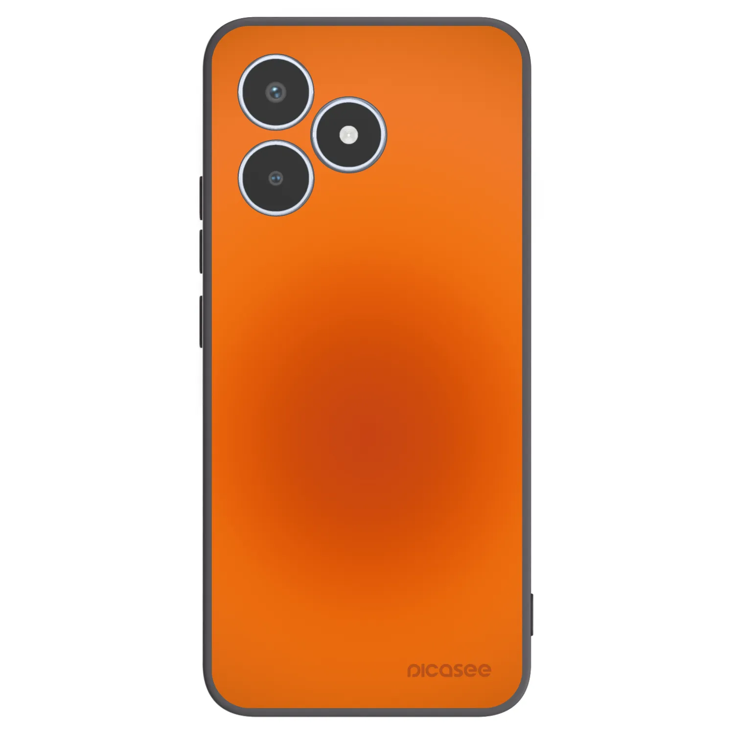 Picasee fekete szilikon tok az alábbi mobiltelefonokra Realme C53 - Heat Core