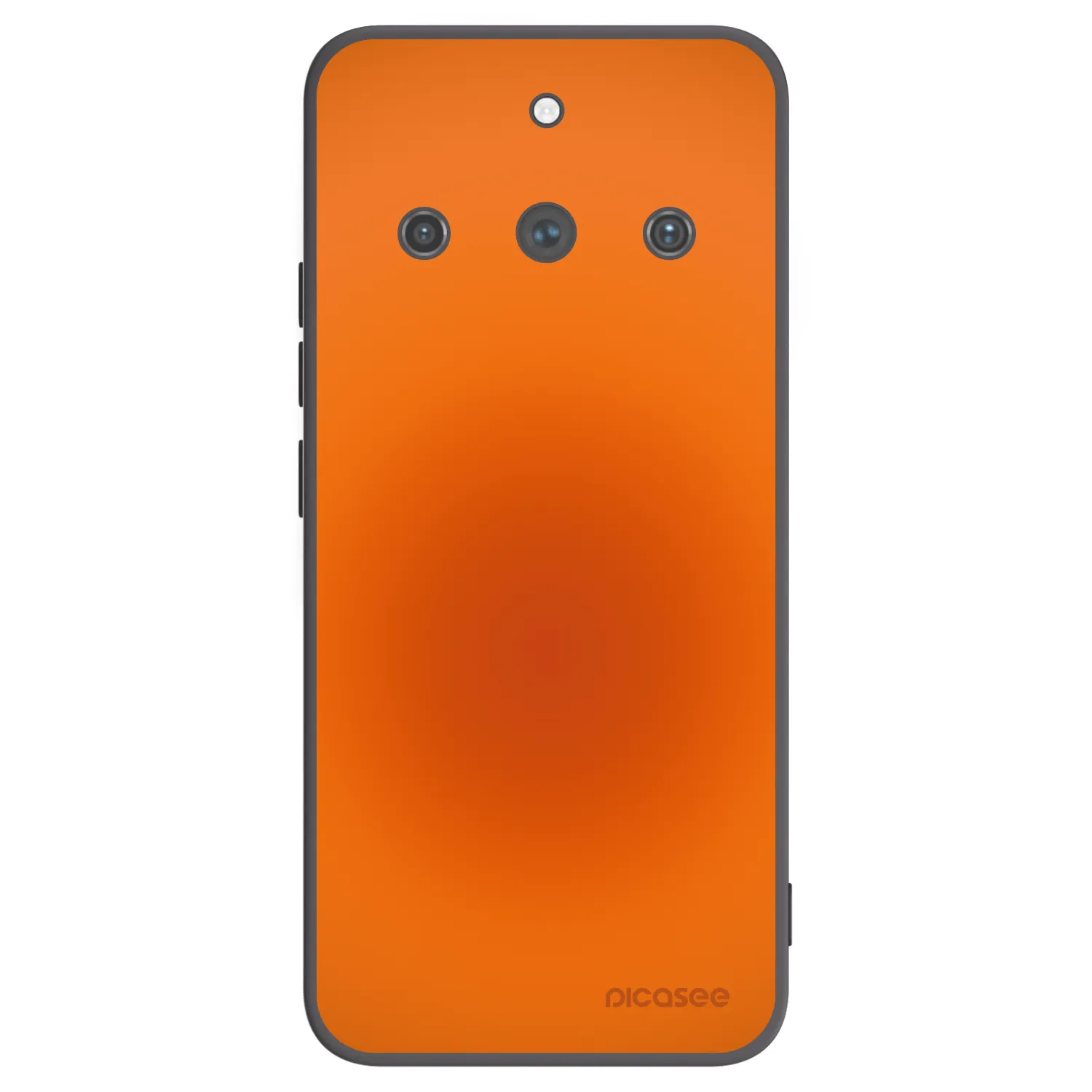 Picasee fekete szilikon tok az alábbi mobiltelefonokra Realme 11 Pro+ - Heat Core