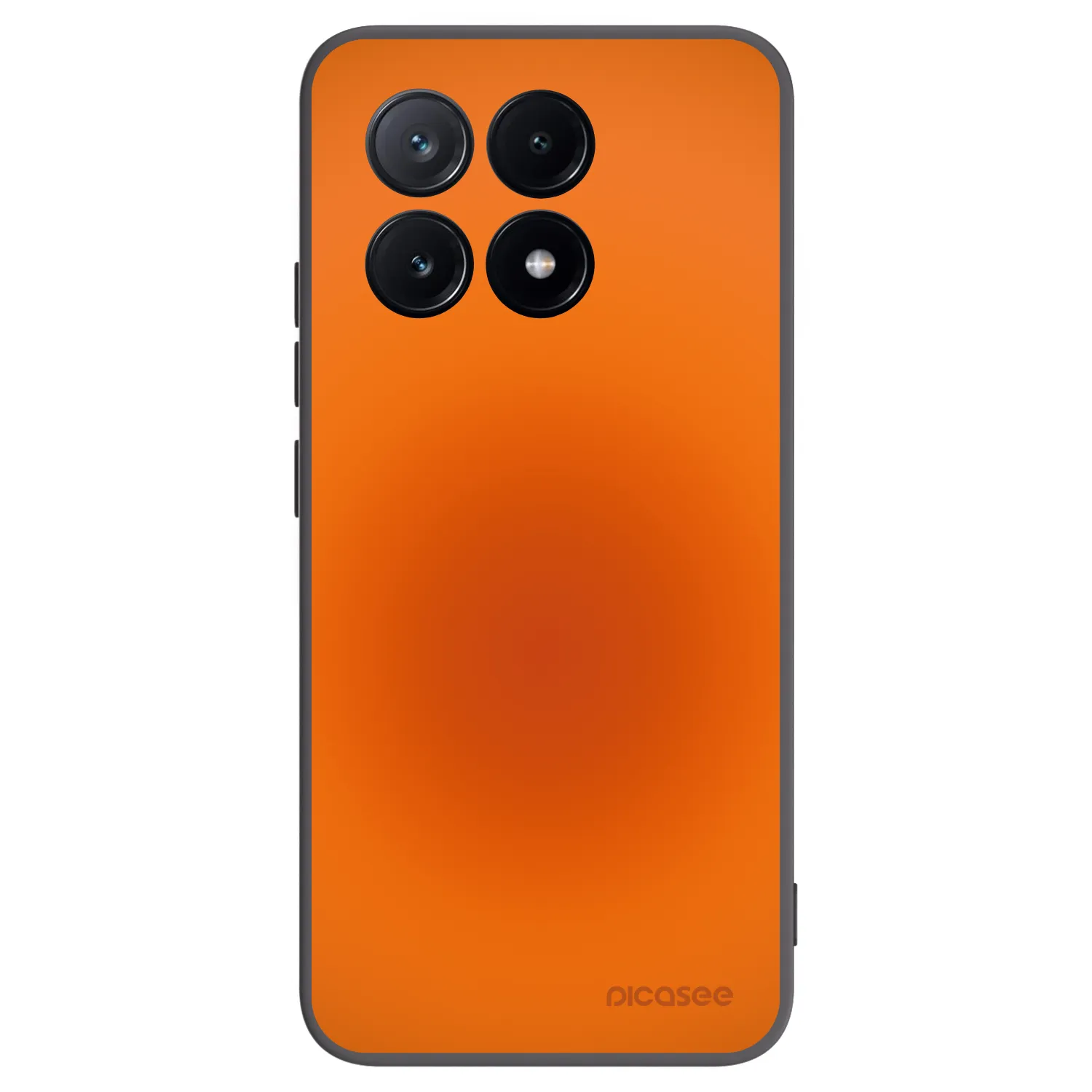 Picasee fekete szilikon tok az alábbi mobiltelefonokra Xiaomi Poco X6 Pro - Heat Core