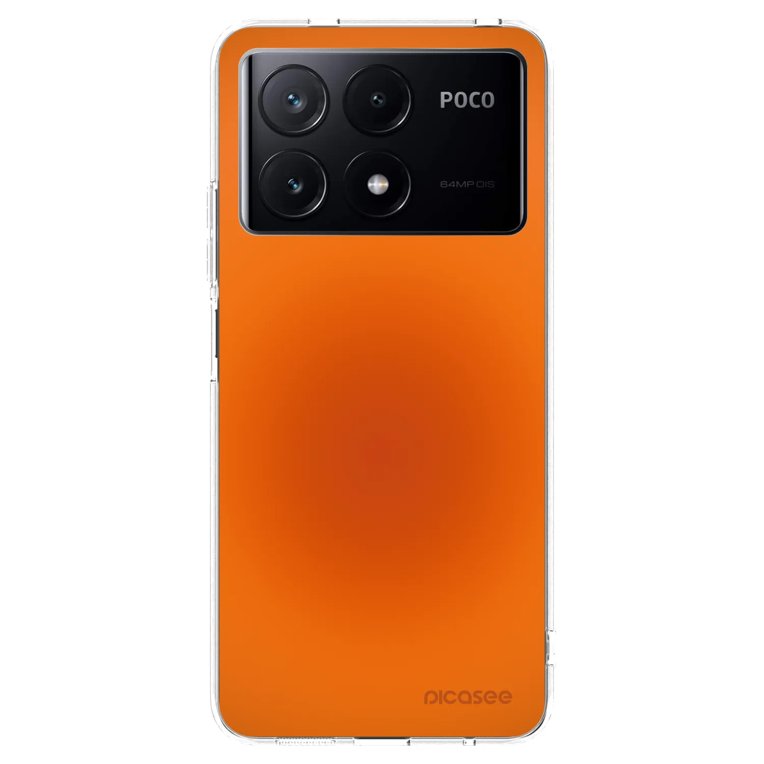 Picasee átlátszó szilikon tok az alábbi mobiltelefonokra Xiaomi Poco X6 Pro - Heat Core