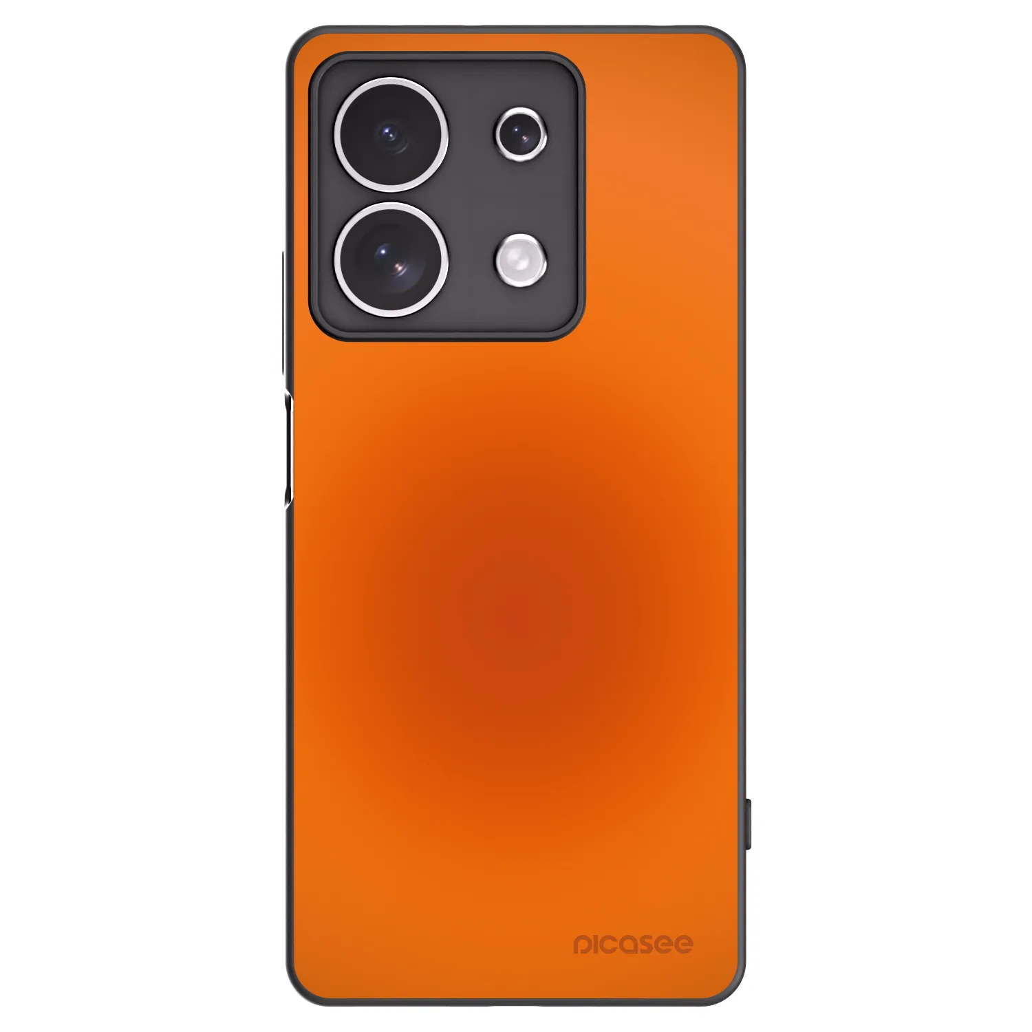 Picasee fekete szilikon tok az alábbi mobiltelefonokra Xiaomi Redmi Note 13 4G - Heat Core