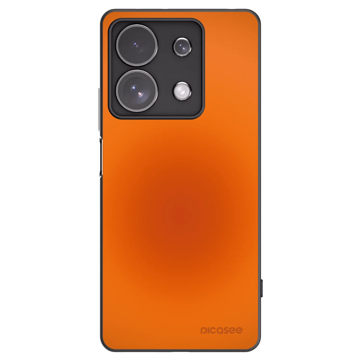Picasee fekete szilikon tok az alábbi mobiltelefonokra Xiaomi Redmi Note 13 Pro 4G - Heat Core