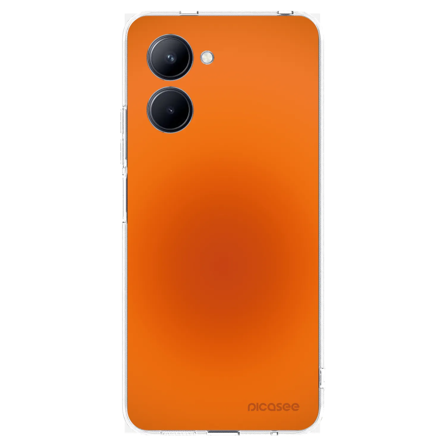 Picasee átlátszó szilikon tok az alábbi mobiltelefonokra Realme C33 (2023) - Heat Core