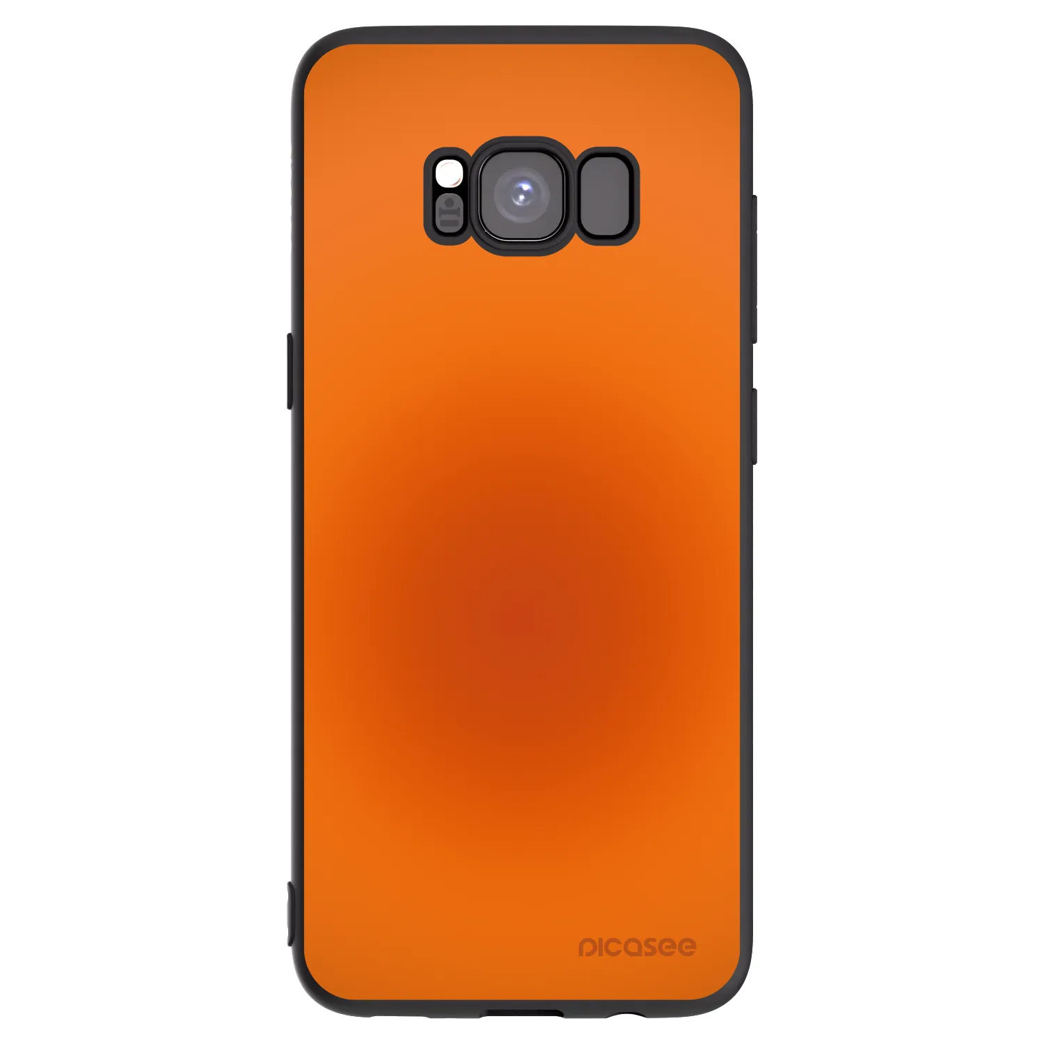 Picasee fekete szilikon tok az alábbi mobiltelefonokra Samsung Galaxy S8 G950F - Heat Core