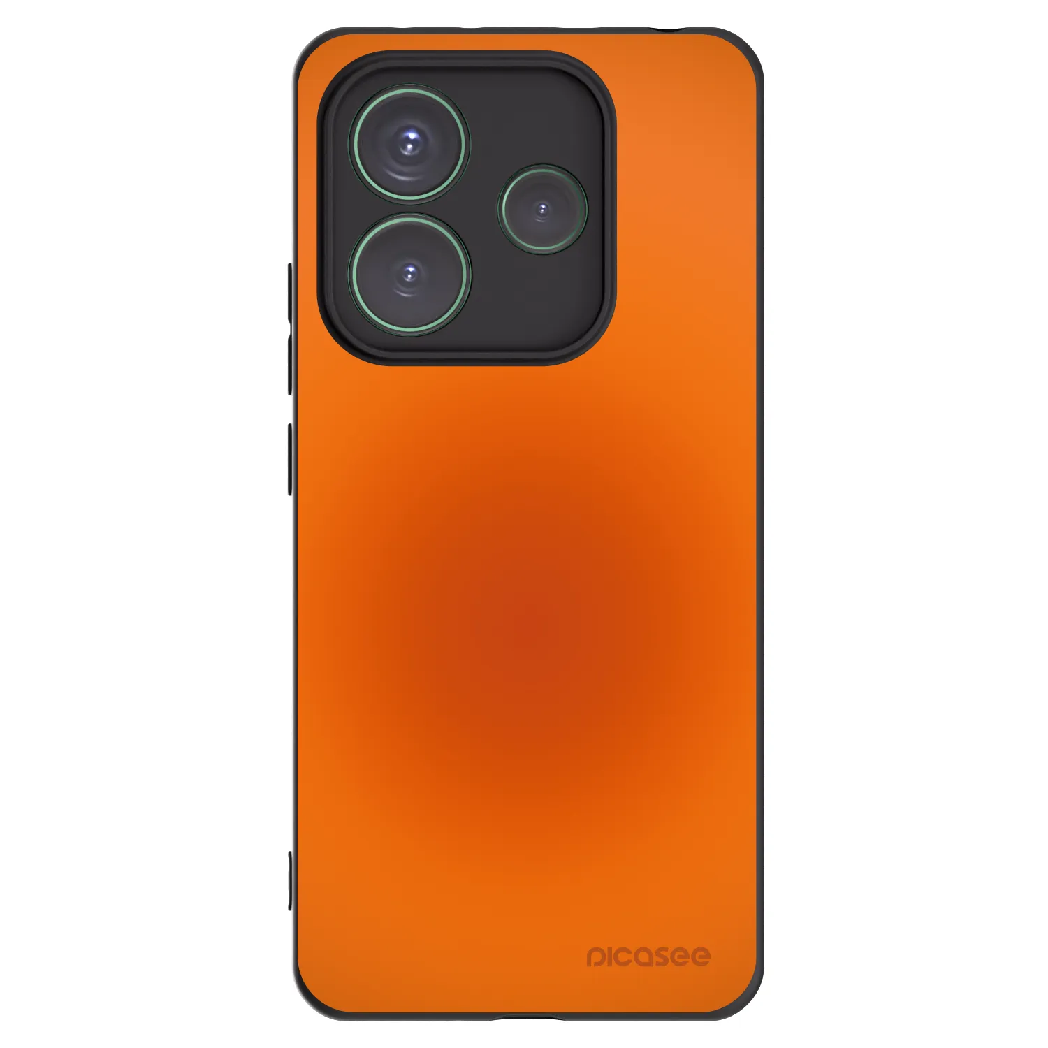 Picasee fekete szilikon tok az alábbi mobiltelefonokra Xiaomi Redmi Note 14 5G - Heat Core