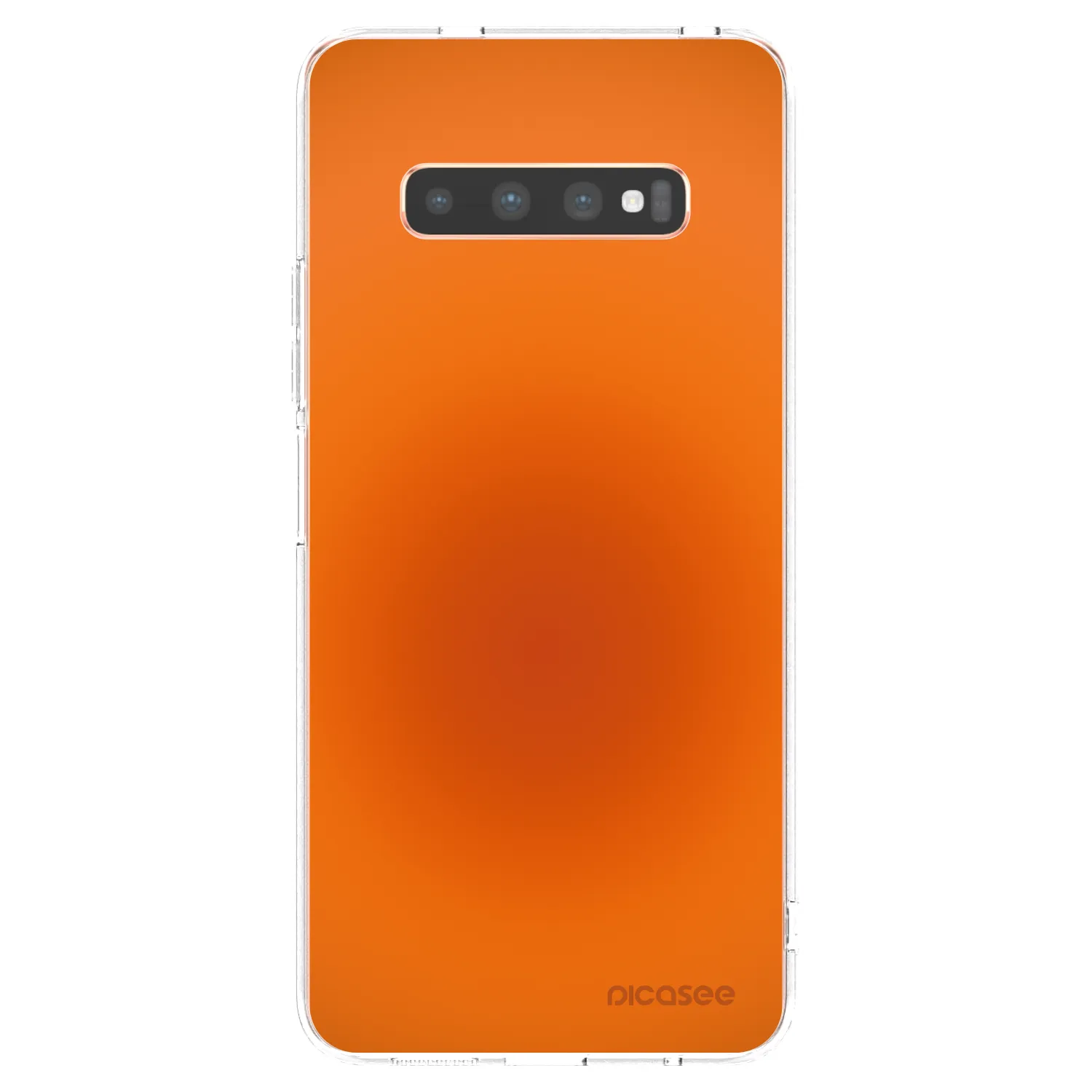 Picasee átlátszó szilikon tok az alábbi mobiltelefonokra Samsung Galaxy S10 Plus G975 - Heat Core