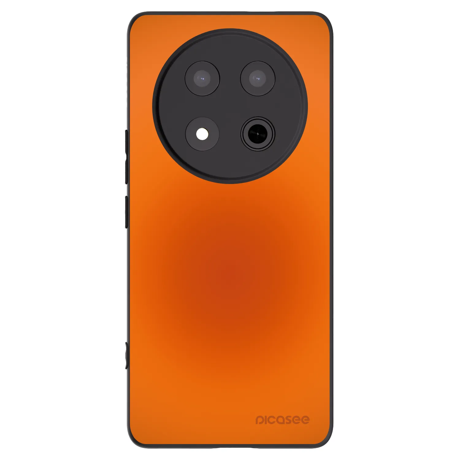 Picasee fekete szilikon tok az alábbi mobiltelefonokra Honor Magic7 Lite 5G - Heat Core