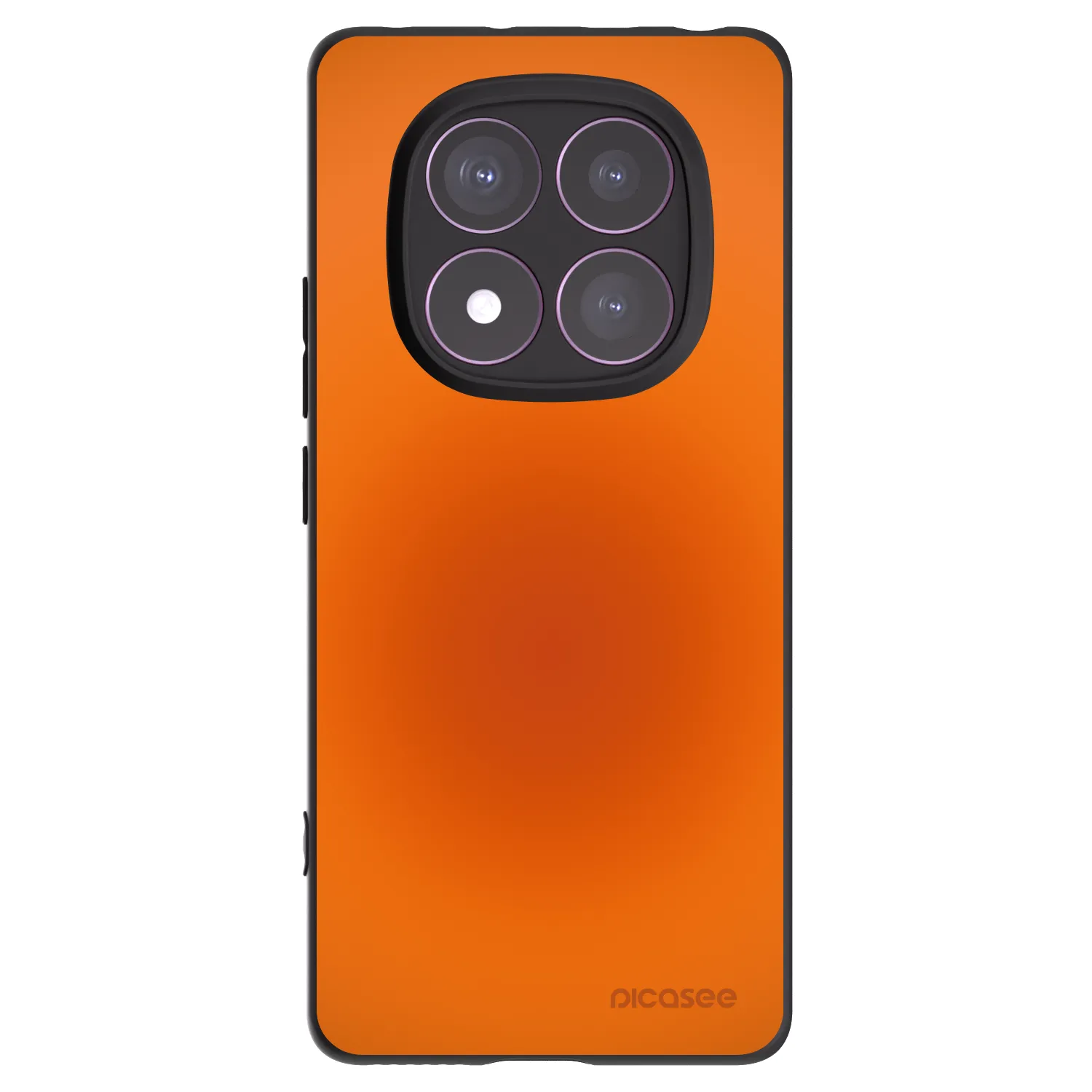 Picasee fekete szilikon tok az alábbi mobiltelefonokra Xiaomi Redmi Note 14 Pro 4G - Heat Core