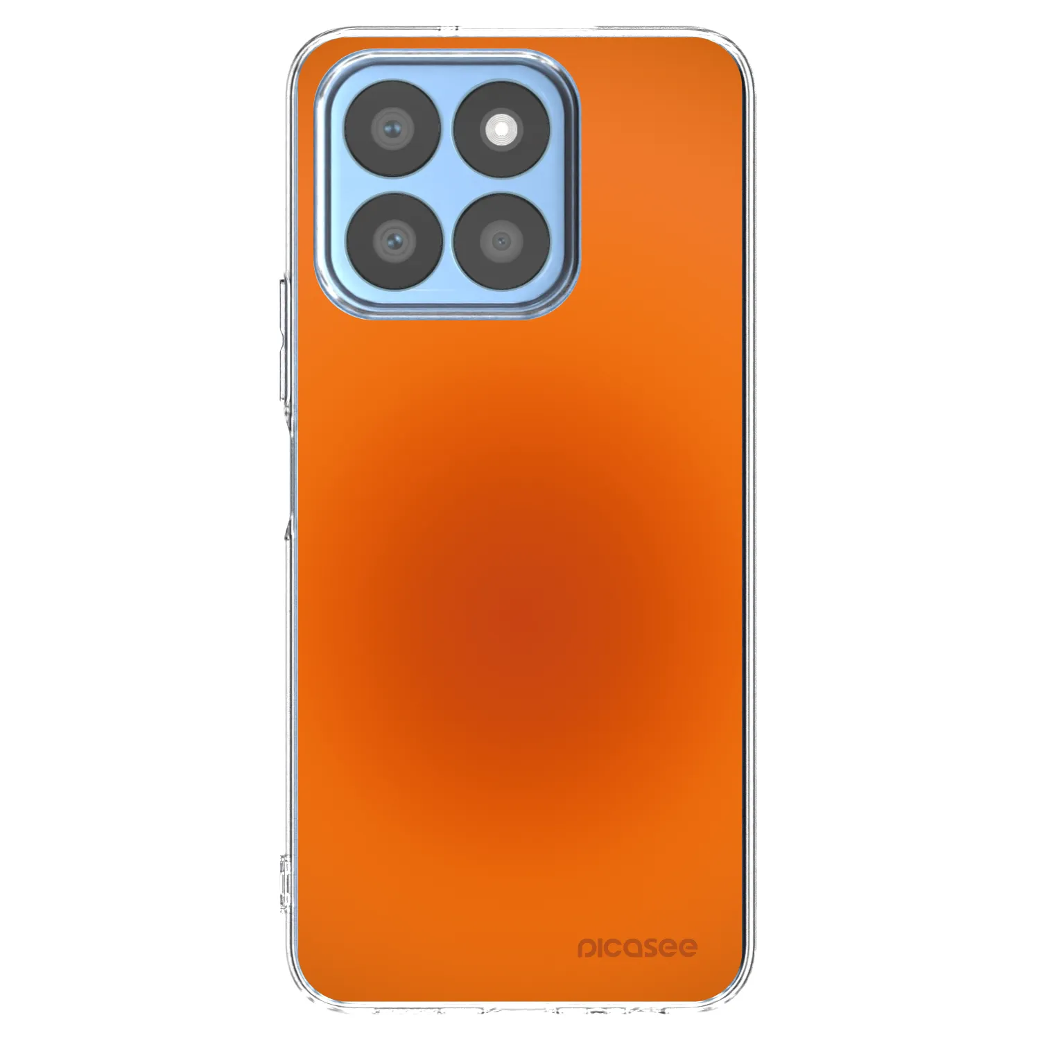 Picasee átlátszó szilikon tok az alábbi mobiltelefonokra Honor X8c - Heat Core