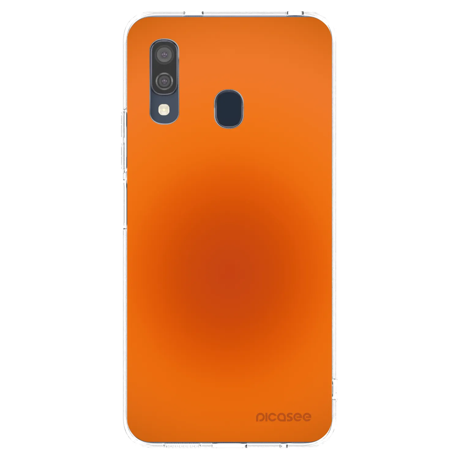Picasee átlátszó szilikon tok az alábbi mobiltelefonokra Samsung Galaxy A40 A405F - Heat Core