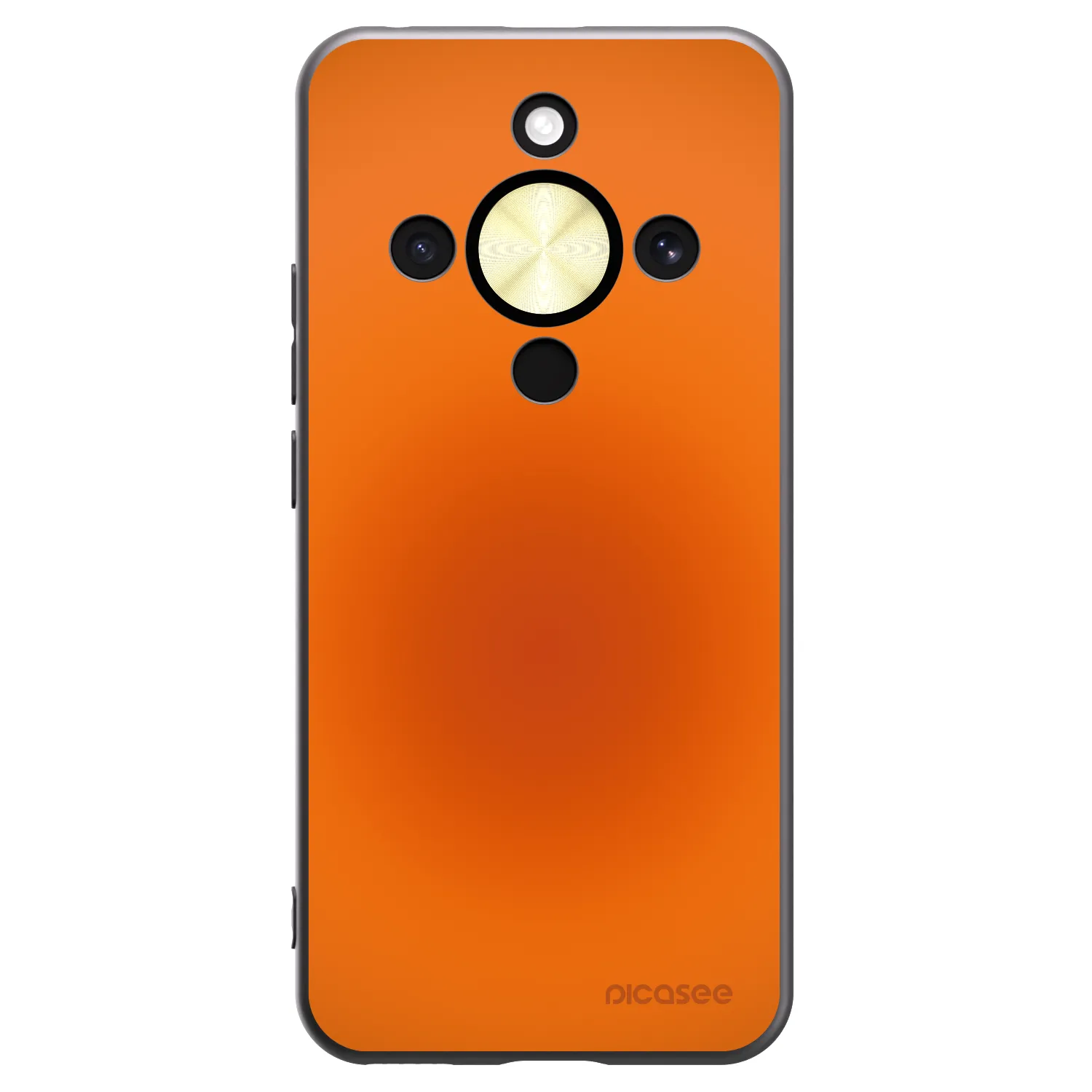 Picasee fekete szilikon tok az alábbi mobiltelefonokra Honor Magic8 Lite 5G - Heat Core
