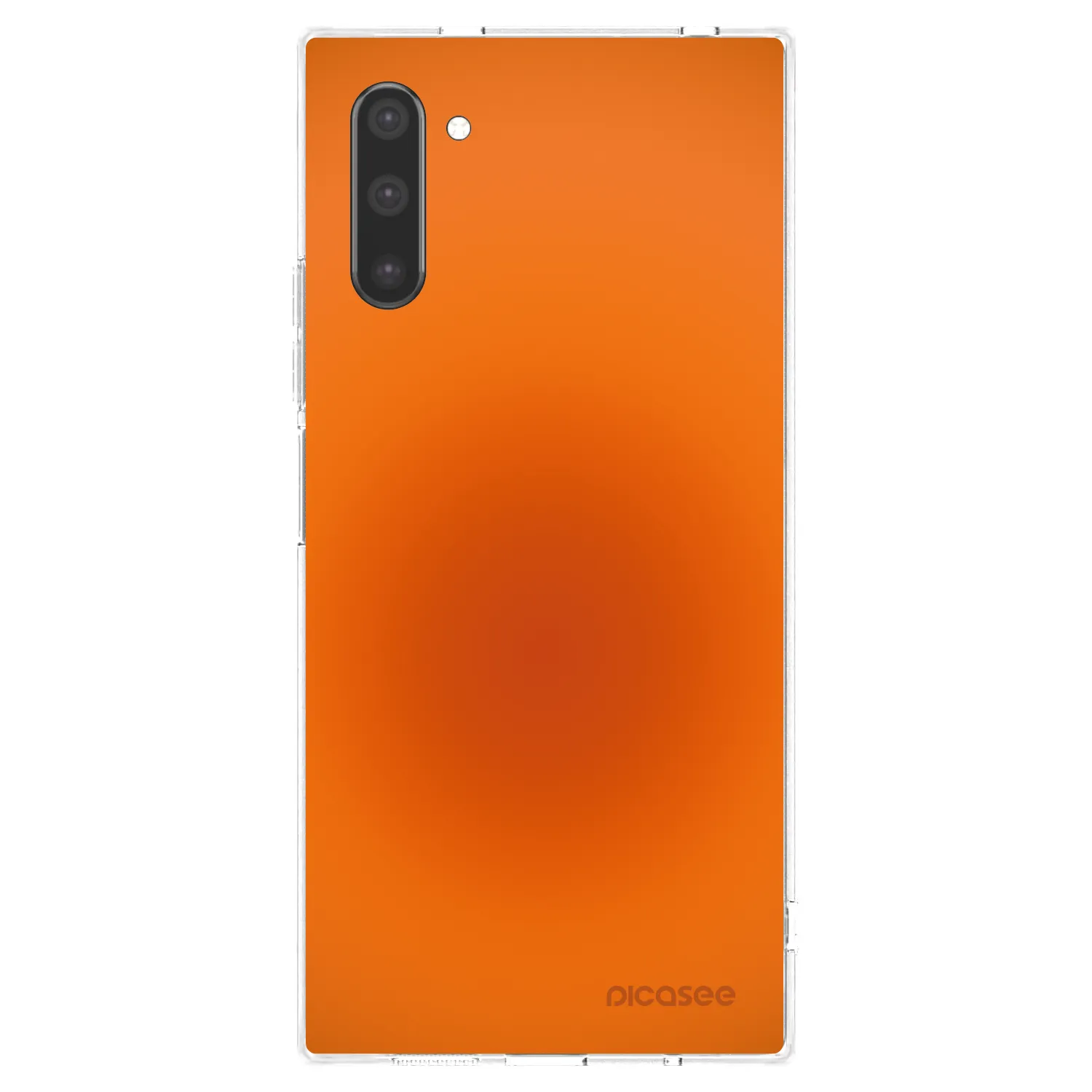 Picasee átlátszó szilikon tok az alábbi mobiltelefonokra Samsung Galaxy Note 10 N970F - Heat Core