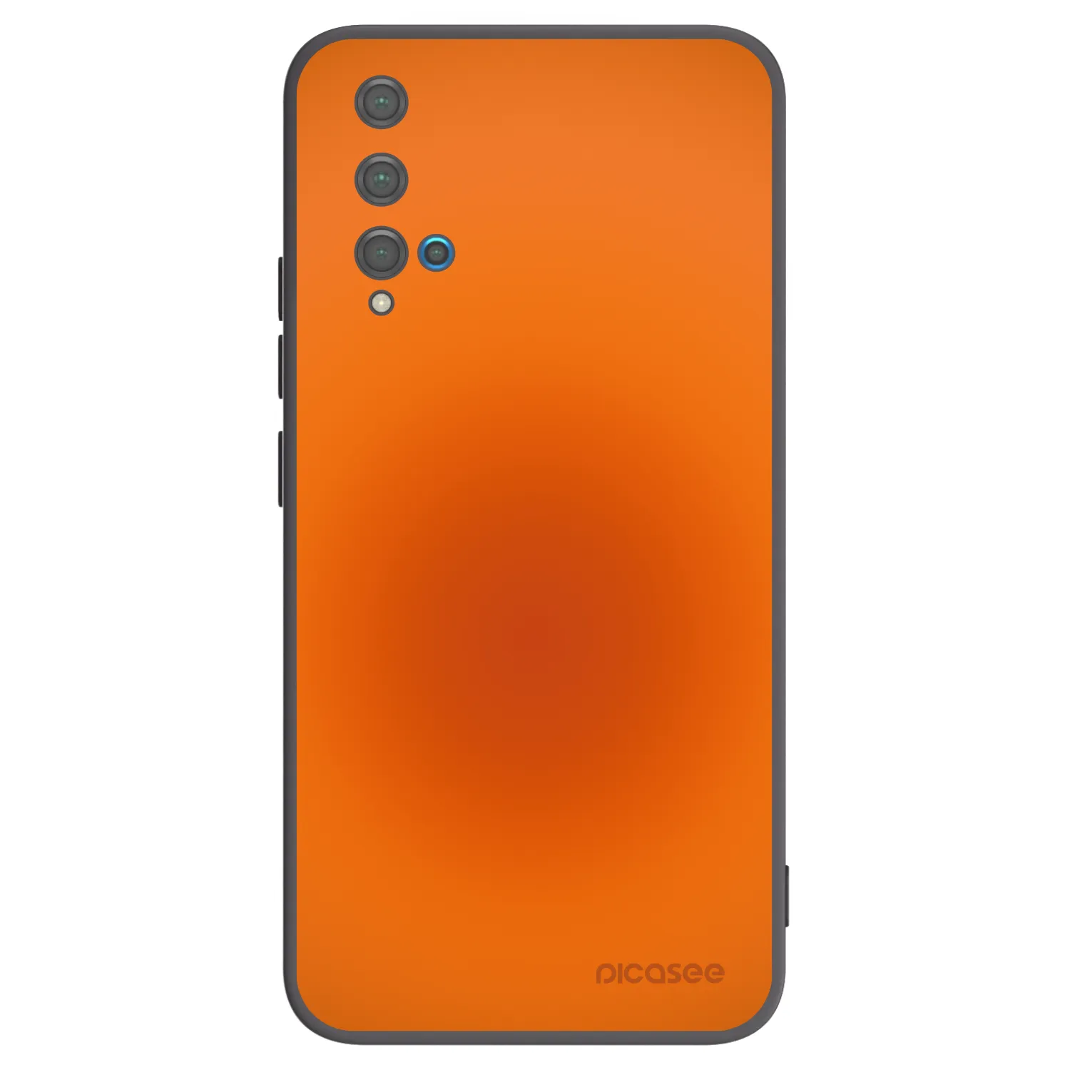 Picasee fekete szilikon tok az alábbi mobiltelefonokra Huawei Nova 5T - Heat Core