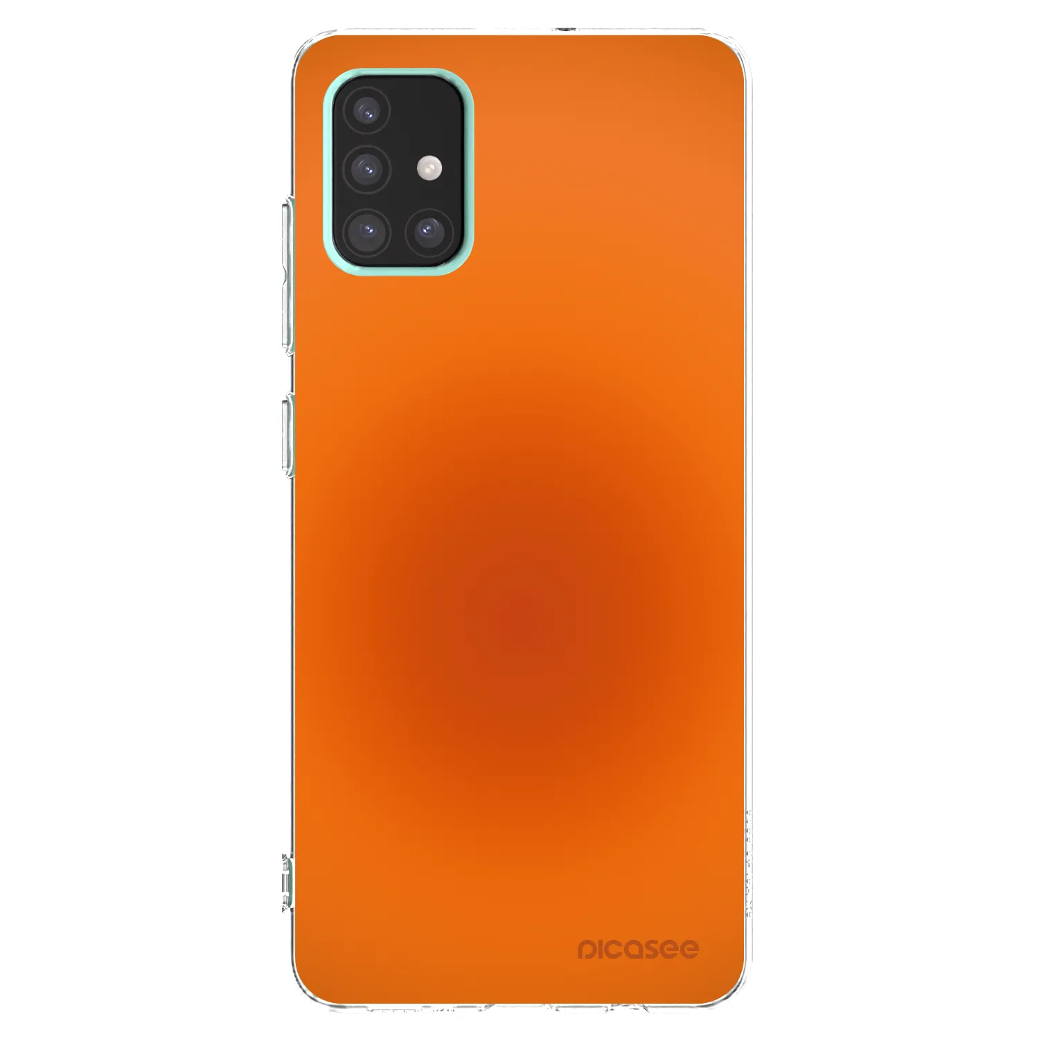 Picasee átlátszó szilikon tok az alábbi mobiltelefonokra Samsung Galaxy A51 A515F - Heat Core