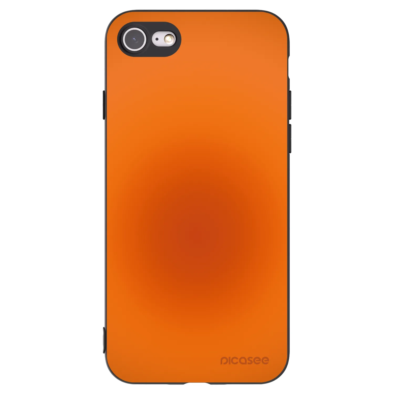 Picasee fekete szilikon tok az alábbi mobiltelefonokra Apple iPhone SE 2020 - Heat Core