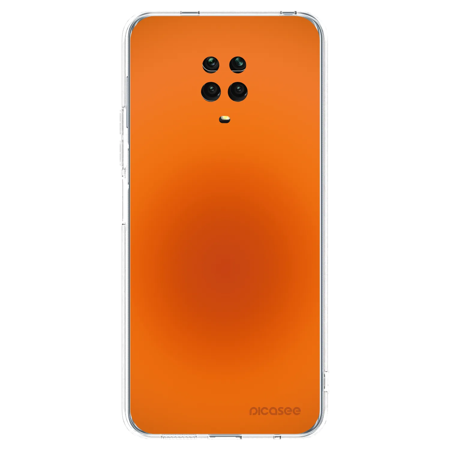 Picasee átlátszó szilikon tok az alábbi mobiltelefonokra Xiaomi Redmi Note 9 Pro - Heat Core