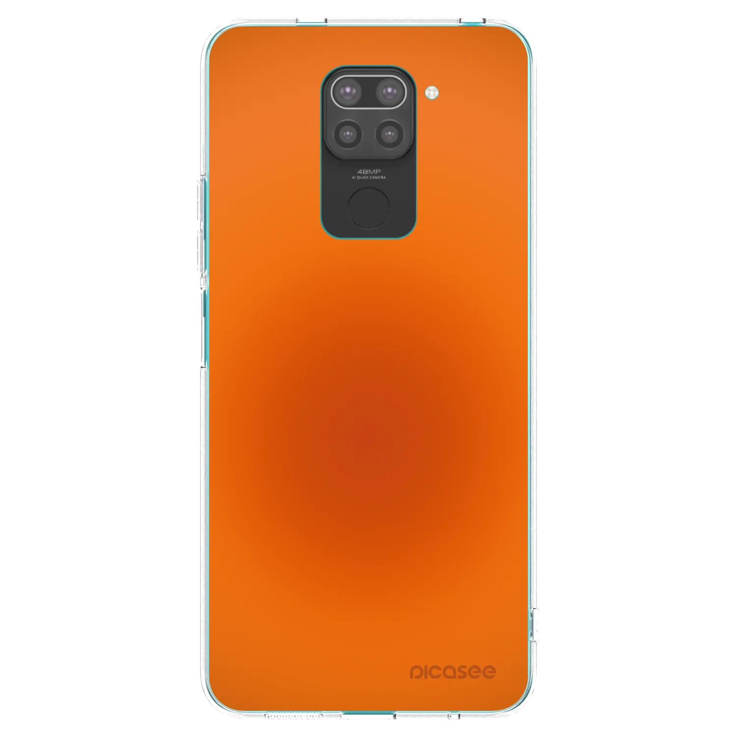 Picasee fekete szilikon tok az alábbi mobiltelefonokra Xiaomi Redmi Note 9 - Heat Core
