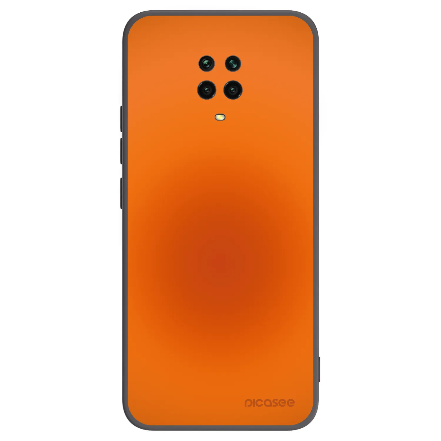 Picasee fekete szilikon tok az alábbi mobiltelefonokra Xiaomi Redmi Note 9S - Heat Core