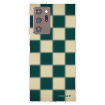 Picasee átlátszó szilikon tok az alábbi mobiltelefonokra Samsung Galaxy Note 20 Ultra - Shadow Chess