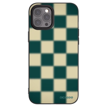 Picasee fekete szilikon tok az alábbi mobiltelefonokra Apple iPhone 12 Pro Max - Shadow Chess