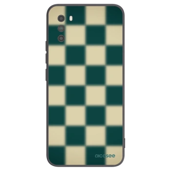 Picasee fekete szilikon tok az alábbi mobiltelefonokra Xiaomi Poco M3 - Shadow Chess