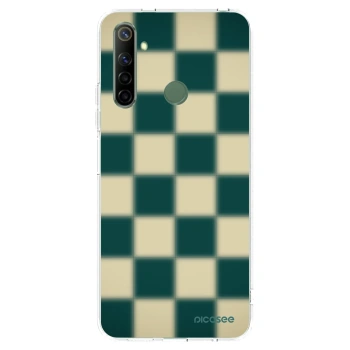 Picasee átlátszó szilikon tok az alábbi mobiltelefonokra Realme 6i - Shadow Chess