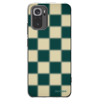 Picasee átlátszó szilikon tok az alábbi mobiltelefonokra Xiaomi Redmi Note 10 - Shadow Chess
