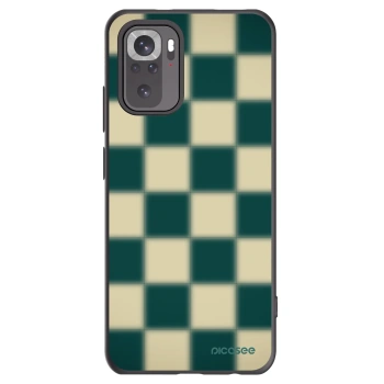 Picasee fekete szilikon tok az alábbi mobiltelefonokra Xiaomi Redmi Note 10 - Shadow Chess