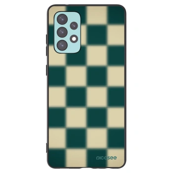 Picasee fekete szilikon tok az alábbi mobiltelefonokra Samsung Galaxy A72 A725F - Shadow Chess