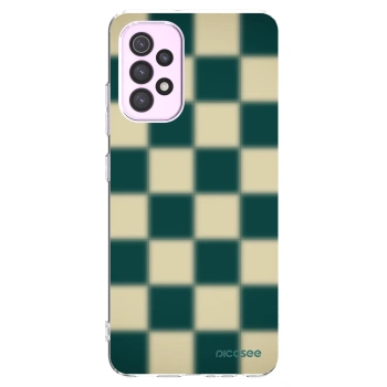 Picasee átlátszó szilikon tok az alábbi mobiltelefonokra Samsung Galaxy A32 5G A326B - Shadow Chess