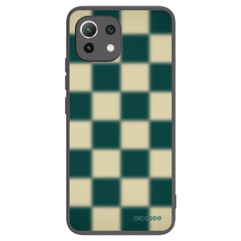 Picasee fekete szilikon tok az alábbi mobiltelefonokra Xiaomi Mi 11 Lite - Shadow Chess