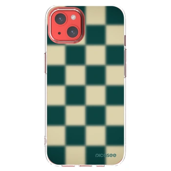 Picasee átlátszó szilikon tok az alábbi mobiltelefonokra Apple iPhone 13 - Shadow Chess