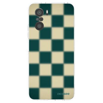 Picasee átlátszó szilikon tok az alábbi mobiltelefonokra Xiaomi Poco F3 - Shadow Chess