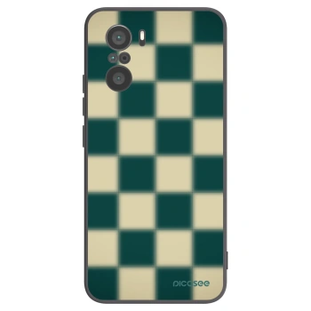 Picasee fekete szilikon tok az alábbi mobiltelefonokra Xiaomi Poco F3 - Shadow Chess