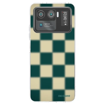 Picasee átlátszó szilikon tok az alábbi mobiltelefonokra Xiaomi Mi 11 Ultra - Shadow Chess