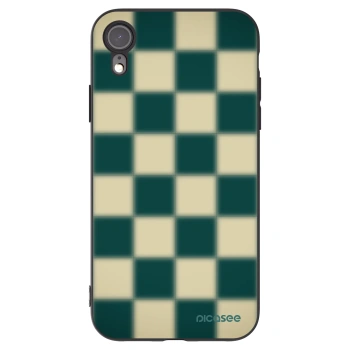 Picasee fekete szilikon tok az alábbi mobiltelefonokra Apple iPhone XR - Shadow Chess