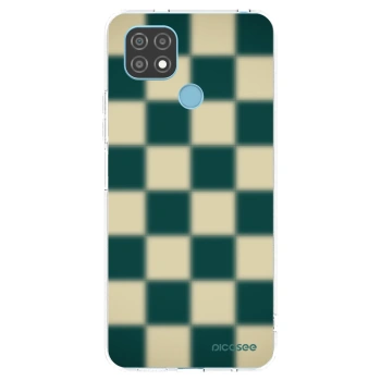 Picasee átlátszó szilikon tok az alábbi mobiltelefonokra Realme C21 - Shadow Chess
