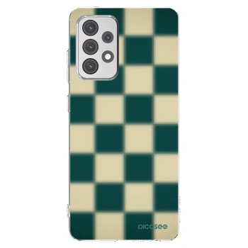 Picasee átlátszó szilikon tok az alábbi mobiltelefonokra Samsung Galaxy A52s 5G A528B - Shadow Chess