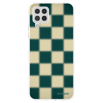 Picasee átlátszó szilikon tok az alábbi mobiltelefonokra Samsung Galaxy A22 A225F 4G - Shadow Chess