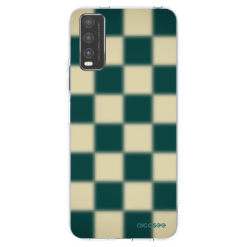 Picasee átlátszó szilikon tok az alábbi mobiltelefonokra Vivo Y20s - Shadow Chess