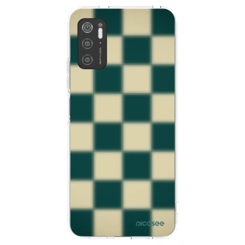 Picasee átlátszó szilikon tok az alábbi mobiltelefonokra Xiaomi Poco M3 Pro 5G - Shadow Chess