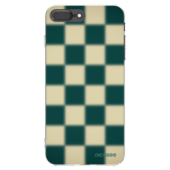 Picasee átlátszó szilikon tok az alábbi mobiltelefonokra Apple iPhone 7 Plus - Shadow Chess