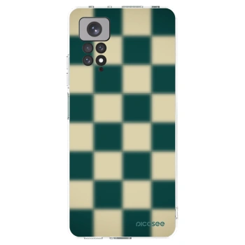 Picasee átlátszó szilikon tok az alábbi mobiltelefonokra Xiaomi Redmi Note 11S 4G - Shadow Chess