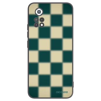 Picasee fekete szilikon tok az alábbi mobiltelefonokra Xiaomi Poco X4 Pro 5G - Shadow Chess