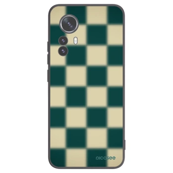 Picasee fekete szilikon tok az alábbi mobiltelefonokra Xiaomi 12 Pro - Shadow Chess