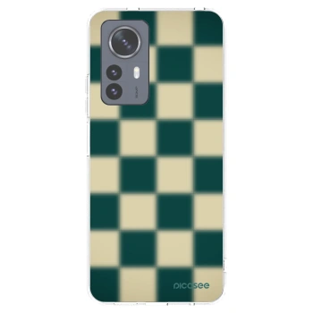 Picasee átlátszó szilikon tok az alábbi mobiltelefonokra Xiaomi 12 Pro - Shadow Chess