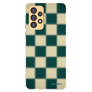 Picasee átlátszó szilikon tok az alábbi mobiltelefonokra Samsung Galaxy A33 5G A336 - Shadow Chess